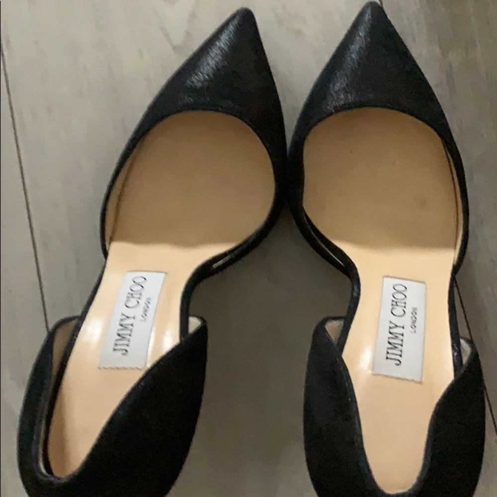 Jimmy Choo suede pumps